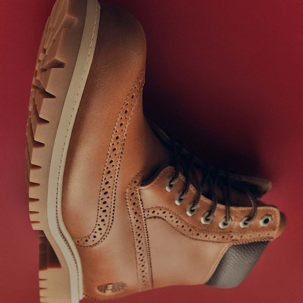 TIMBERLAND PREMIUM 6 INCH WATERPROOF BOOT (RUST FULL GRAIN) TB0A2A8VEM6