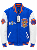 PRO STANDARD NBA NEW YORK KNICKS MEN'S VARSITY JACKET BNK6517783