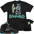 MILLION DOLLA MOTIVE RICH & HUNGRY TEE (BLACK)