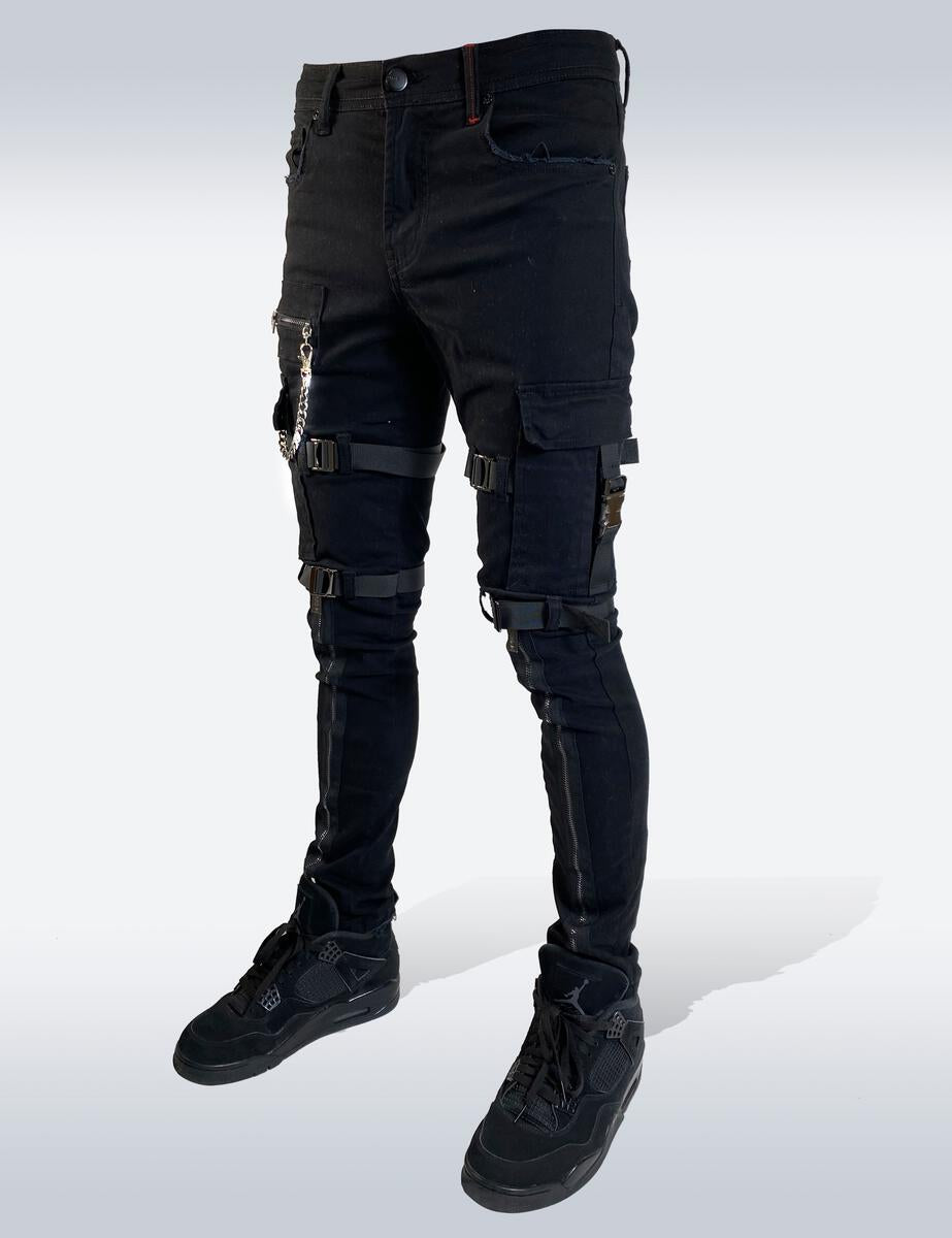 PREME DENIM (BLACK) PR-WB-676