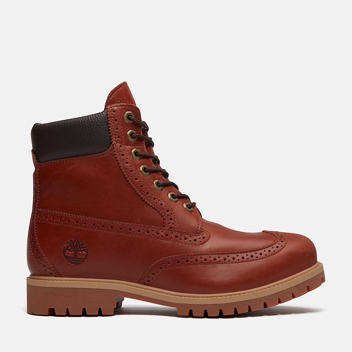 TIMBERLAND PREMIUM 6 INCH WATERPROOF BOOT (RUST FULL GRAIN) TB0A2A8VEM6