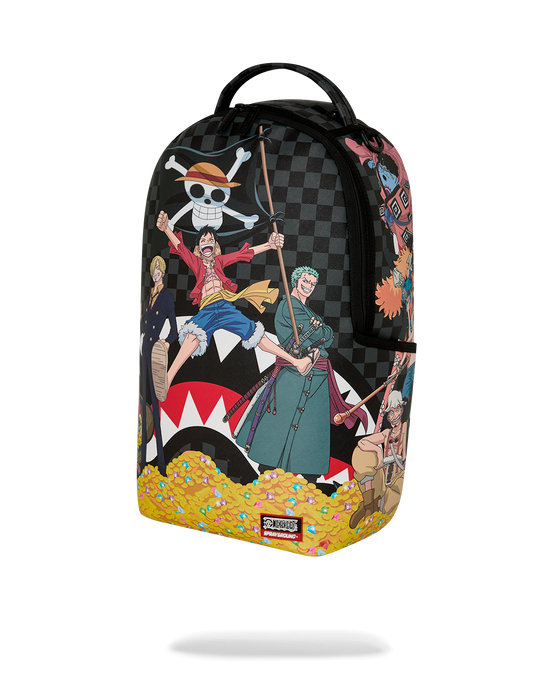 SPRAYGROUND ONE PIECE STRAW TREASURE HUNT BACKPACK B9132
