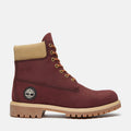 TIMBERLAND PREMIUM 6 INCH WATERPROOF BOOT (BURGANDY NUBUCK) TB0A2P6WEQ3