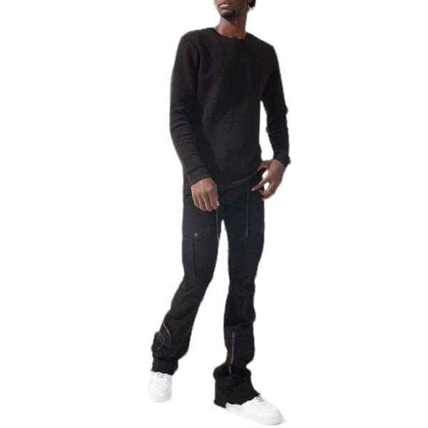 JORDAN CRAIG /  MARTIN STACKED AVIATION CARGO PANTS (BLACK) JTF220