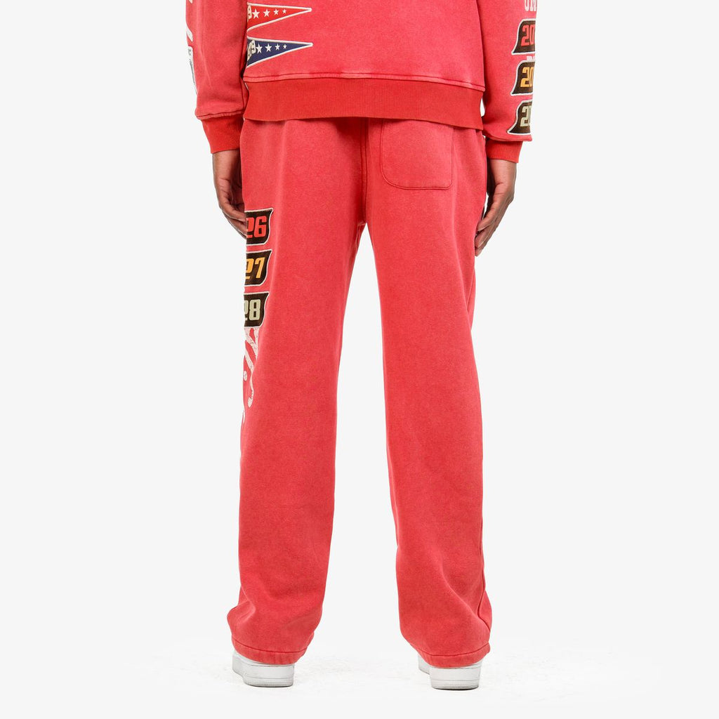 COPPER RIVET SWEATPANTS (RED) 631519R-D