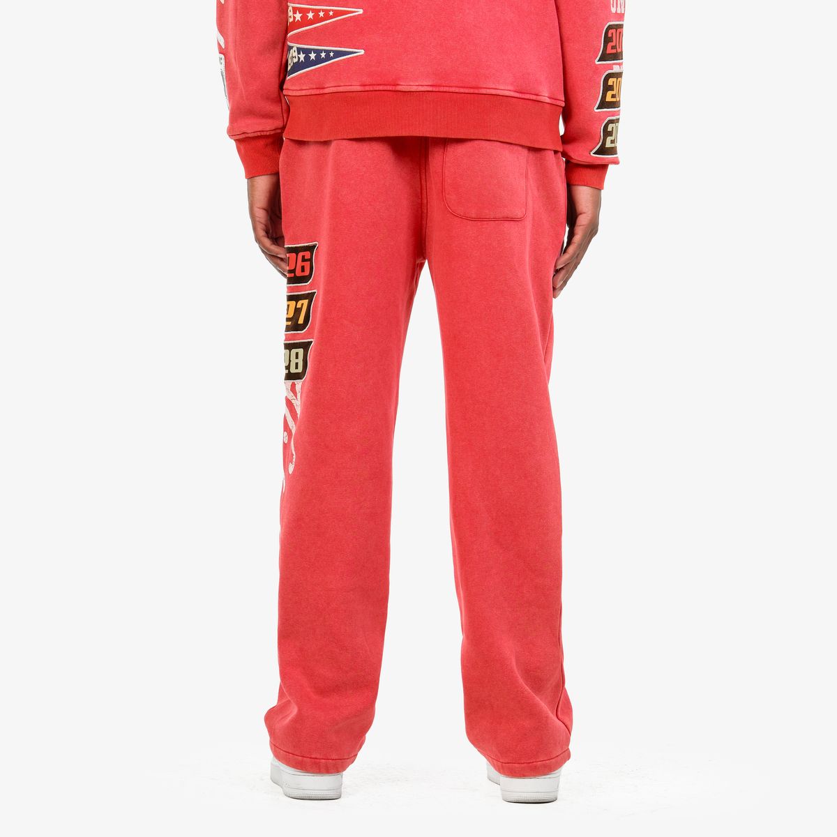 COPPER RIVET SWEATPANTS (RED) 631519R-D