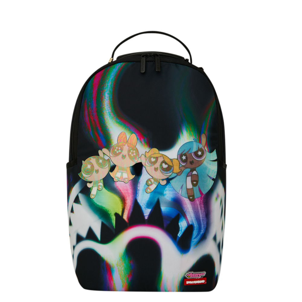SPRAYGROUND x Powerpuff Girls Rainbow Holo Backpack B9062