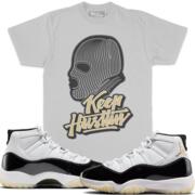 MILLION DOLLA MOTIVE KEEP HUSTLING MASK II TEE (PLATINUM GREY)