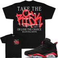 MILLION DOLLA MOTIVE TAKE THE RISK INFARED TEE (black)
