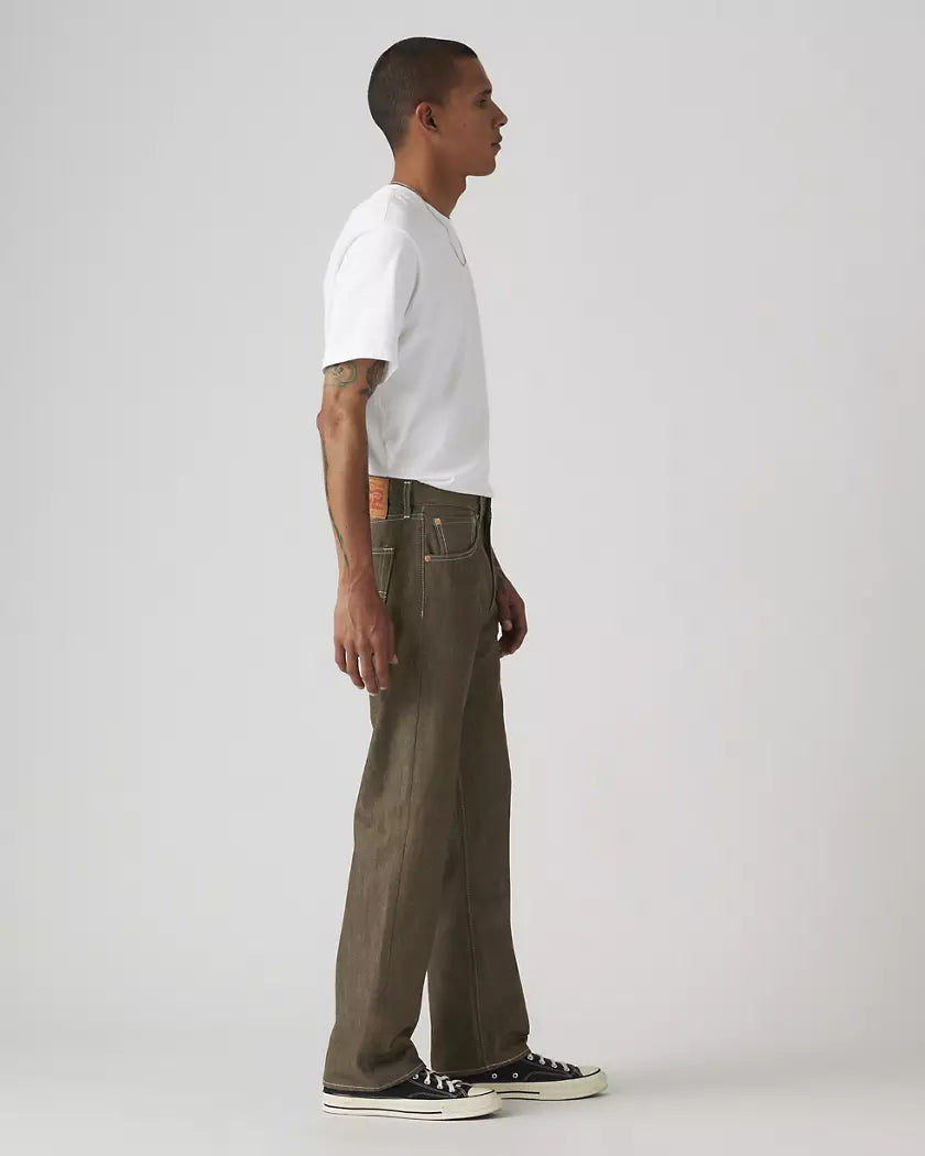 LEVI'S 501® Original Shrink-to-Fit™ Men's Jeans (Dark Brown Rigid) 005013669