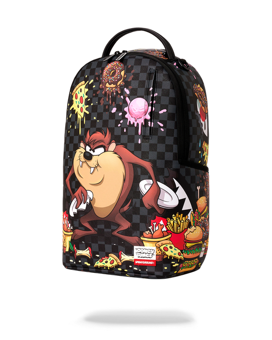 SPRAYGROUND LOONEY TUNES TAZMANIAN DEVIL LUNCH BREAK BACKPACK B9111