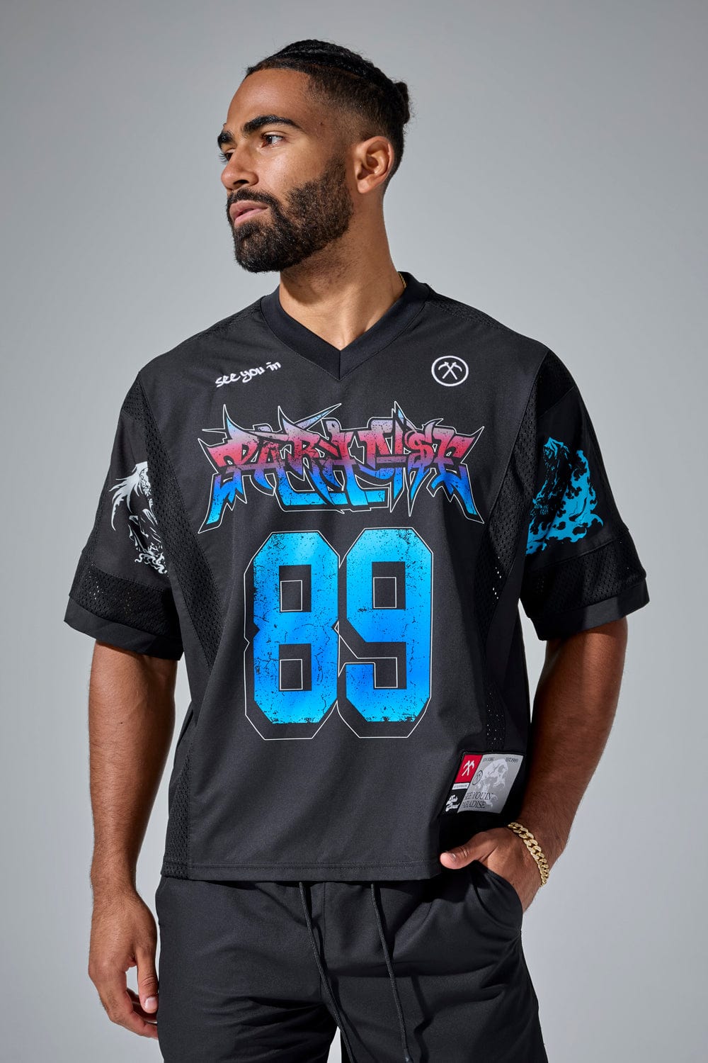 Jordan Craig Street League Football Jersey (8650) Black