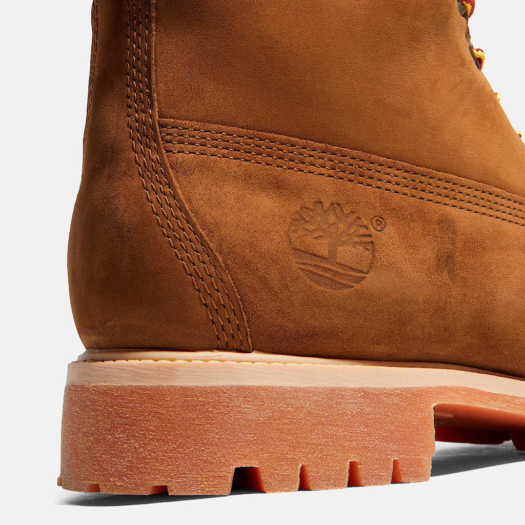 TIMBERLAND PREMIUM 6 INCH WATERPROOF BOOT (DARK WHEAT   NUBUCK) TB172066EBL