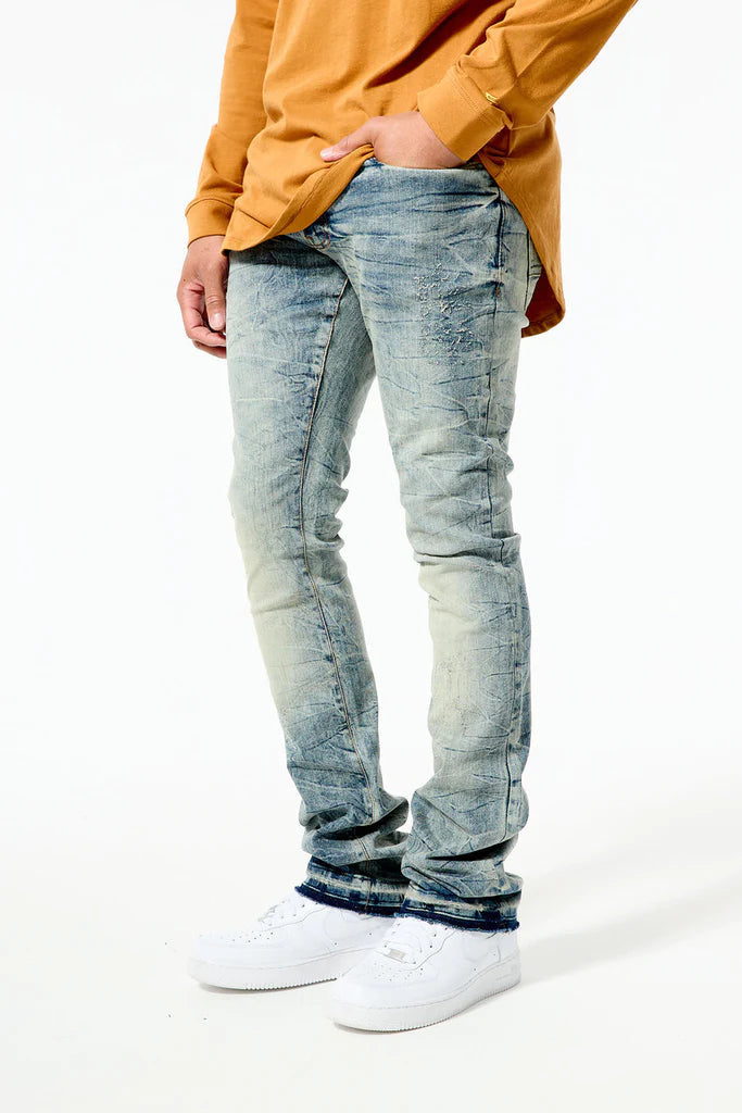 JORDAN CRAIG MARTIN STACKED - WOODSTOCK DENIM (DEATH VALLEY) JTF201