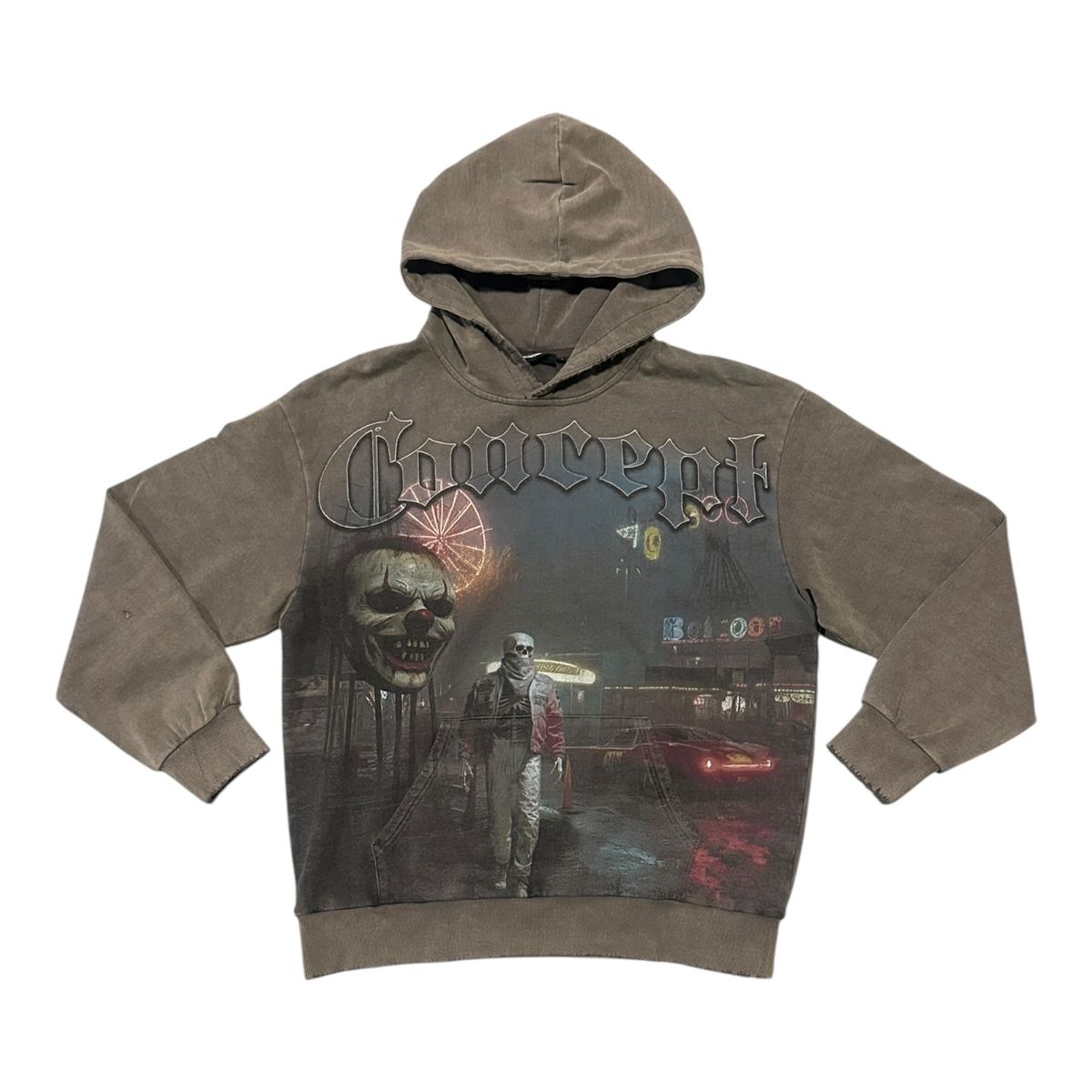 CONCEPT / CARNIVAL HOODIE (CAFE WASH)