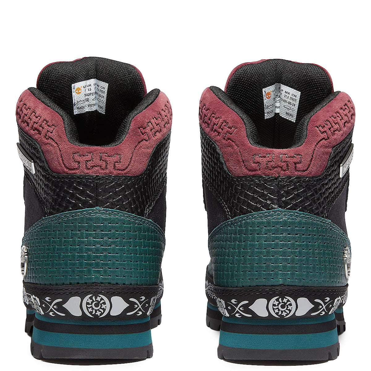 TIMBERLAND DIA DE MUERTOS EURO HIKER BOOT (TEAL FULL GRAIN) TB0A2P27A4W