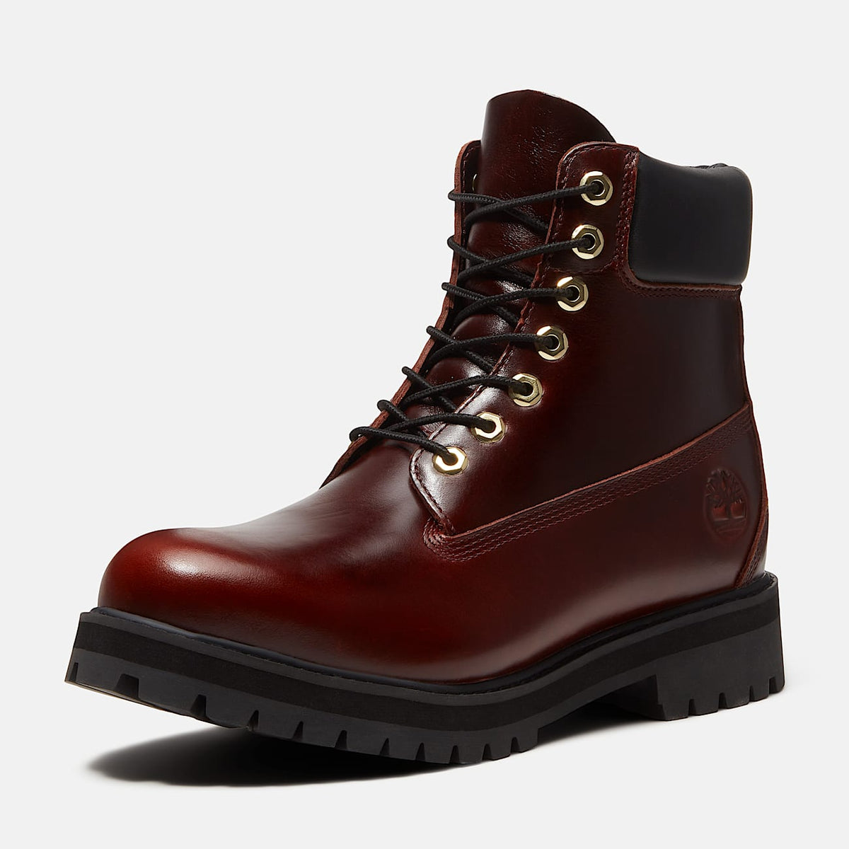 TIMBERLAND HERITAGE 6 INCH WATERPROOF BOOT (BURGANDY FULL GRAIN) TB0A29U2EIW