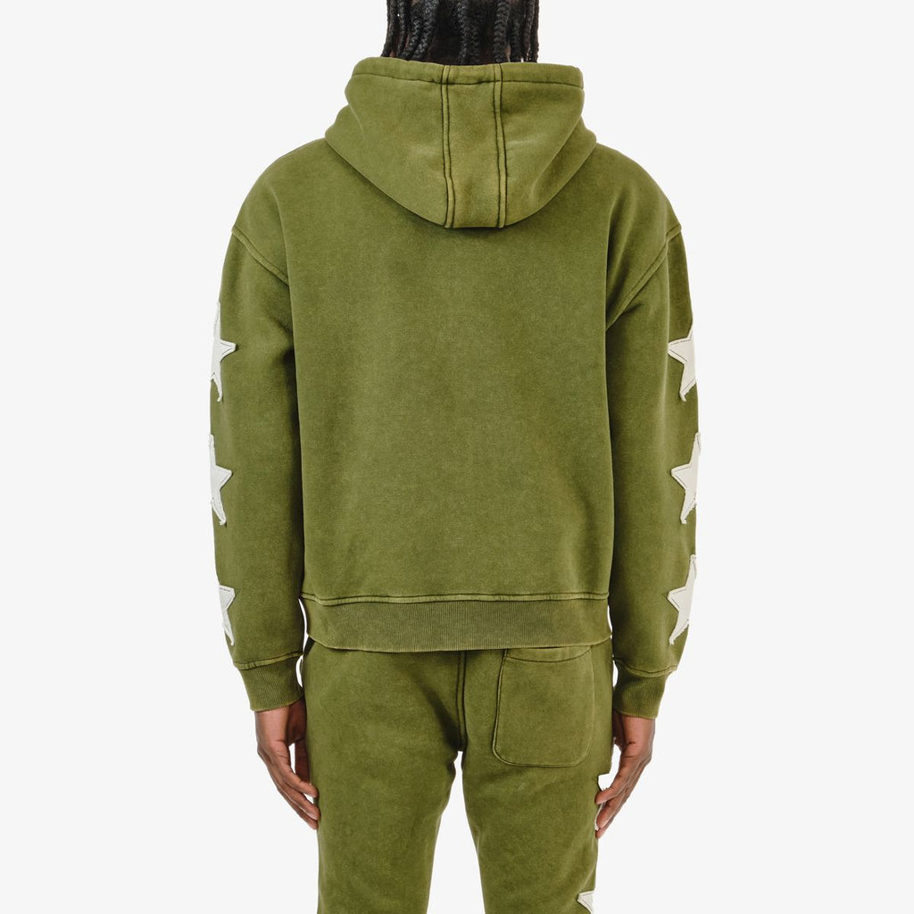 COPPER RIVET WORLDWIDE HOIDIE (OLIVE)