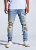 EMBELLISH EUPHORIA RIP & REPAIR DENIM (BLUE SAND) EMBSP221-117