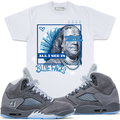 MILLION DOLLA MOTIVE ALL I SEE IS BLUEFACES TEE (white)