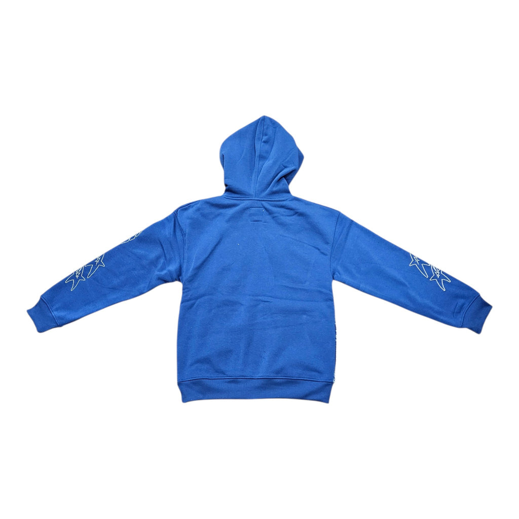 PJ MARK DESIGN HOODIE (ROYAL) F26104