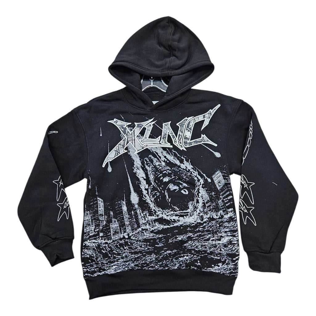 PJ MARK DESIGN HOODIE (RED) F26104