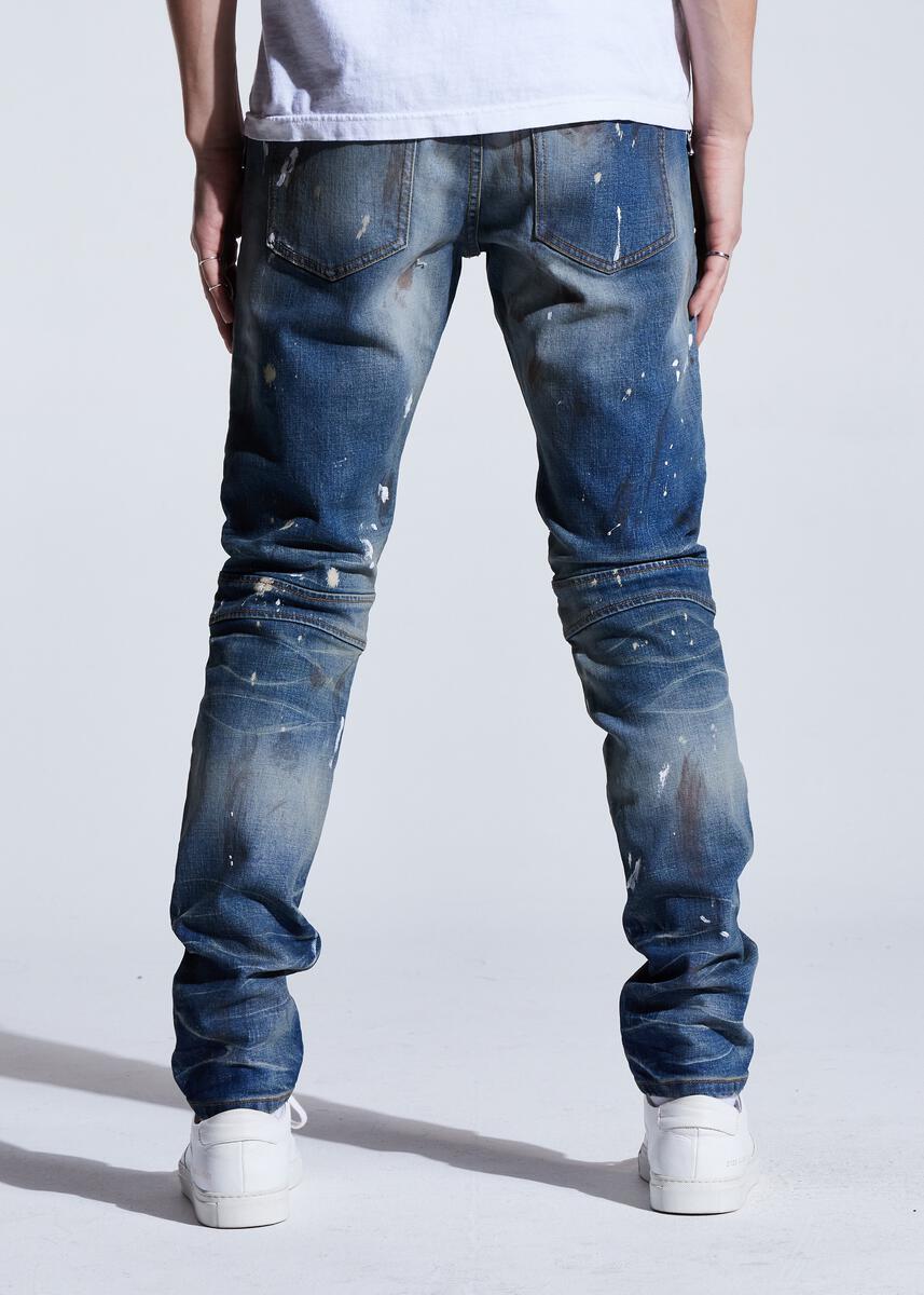 EMBELLISH SUNNY BIKER DENIM (DIRTY INDIGO) EMBSP221-119
