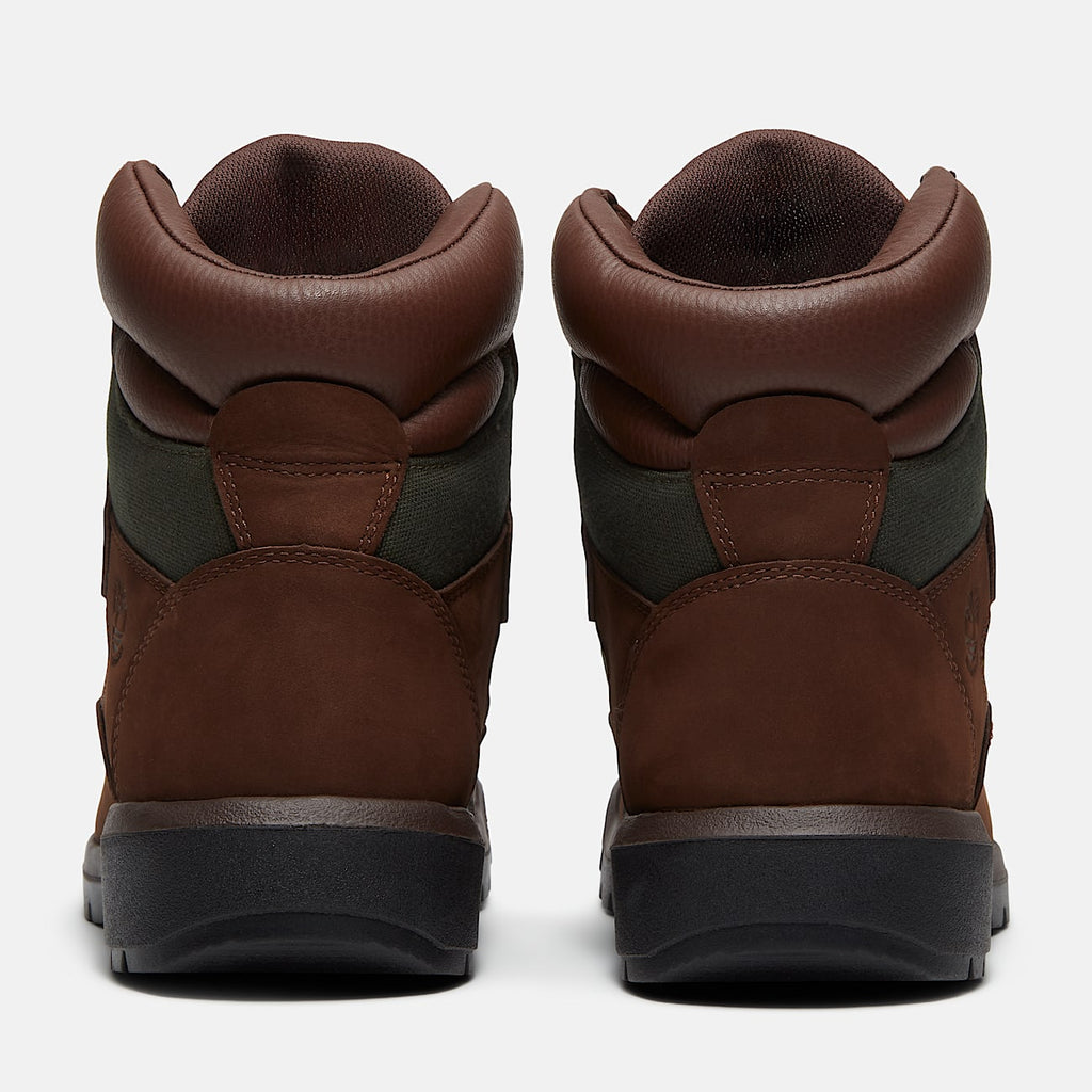 TIMBERLAND WATERPROOF MID FIELD BOOT (DARK BROWN NUBUCK) TB0A18AHD47