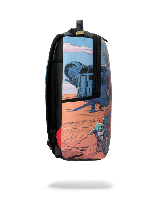 SPRAYGROUND STAR WARS MANDO GROGU GET TO THE SHIP BACKPACK B9127