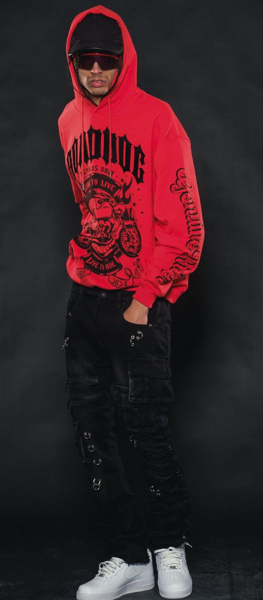 GENUINE LIVE TO RIDE (RED) GN4144