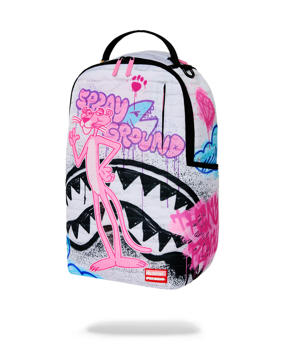 SPRAYGROUND PINK PANTHER HEIST MURAL BACKPACK B9134