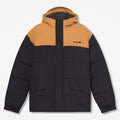 TIMBERLAND WATER REPELLENT PUFFER JACKET (BLACK/WHEAT) TBC0YH71P56