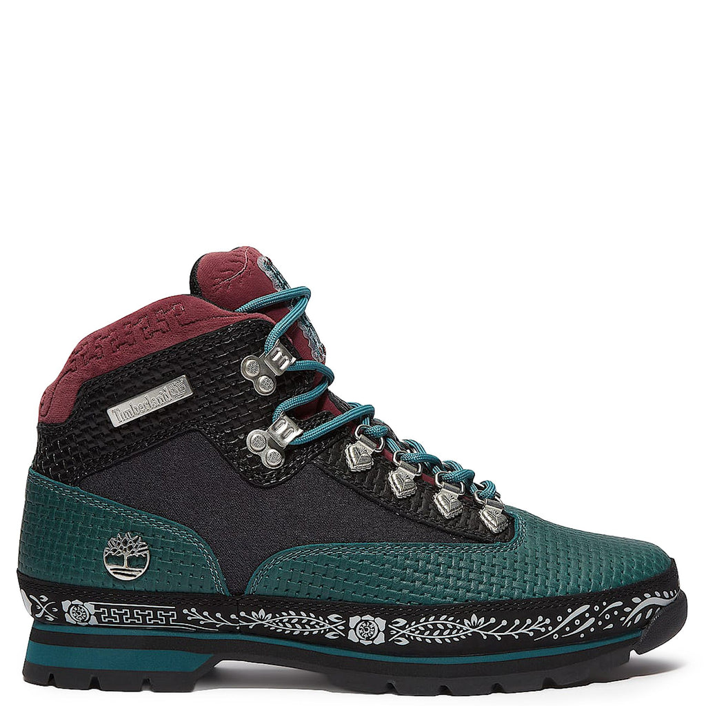 TIMBERLAND DIA DE MUERTOS EURO HIKER BOOT (TEAL FULL GRAIN) TB0A2P27A4W