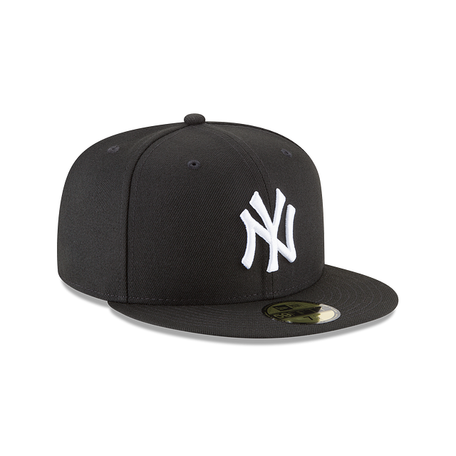 New Era Yankees 59Fifty Cap ( Bkack/White)
