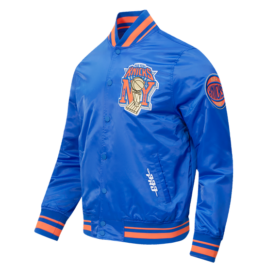 PRO STANDARD NBA NEW YORK KNICKS MEN'S SATIN JACKET BNK6517784