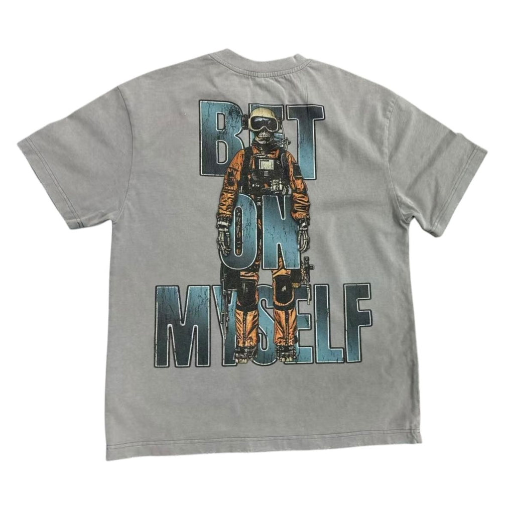 CONCEPT SKIER TEE (GREY WASH)  CTEE_007