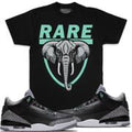 MILLION DOLLA MOTIVE RARE ELEPHANT TEE (BLACK)