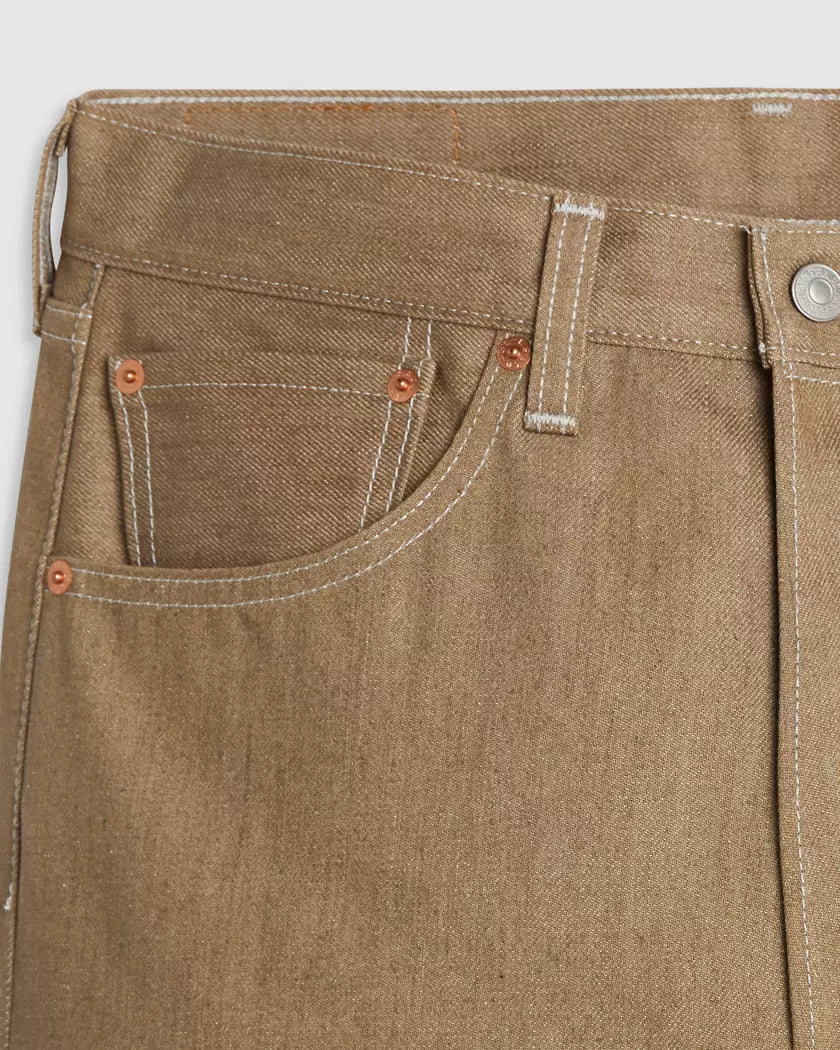 LEVI'S STRAUSS & CO- 501 ORIGINAL SHRINK TO FIT -LIGHT BROWN 005013671
