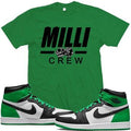 MILLION DOLLA MOTIVE MILLI TEE (KELLY GREEN)