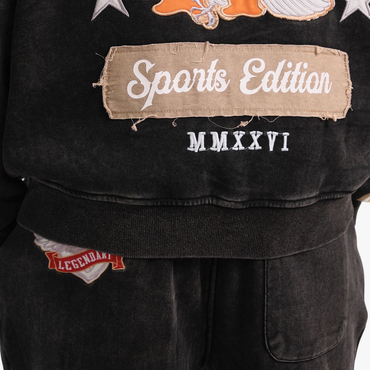 COPPER RIVET WORLD CLASS CHAMPION FULL ZIP HOODIE (BLACK) 631011