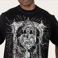 SMOKE RISE MEMENTO MORISTUDDED SS TEE (KT26S453) BLACK