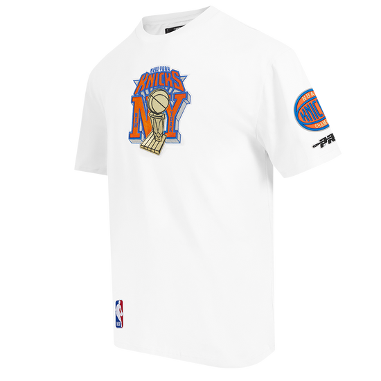 PRO STANDARD NBA NEW YORK KNICKS MEN'S S/S TEE (WHITE) BNK1517780