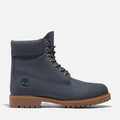 TIMBERLAND HERITAGE LACE UP PREMIUM 6 IN WATERPROOF BOOT (DARK BLUE NUBUCK) TB0A2N48EP2