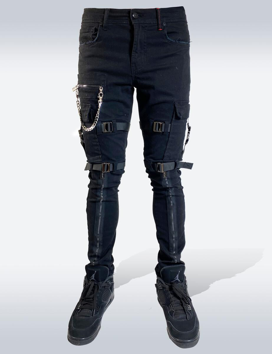 PREME DENIM (BLACK) PR-WB-676