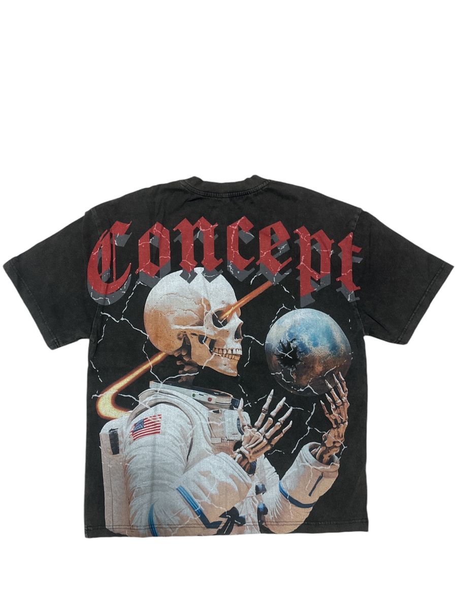 CONCEPT ASTRONAUT TEE (BLACK WASH) CTEE_001