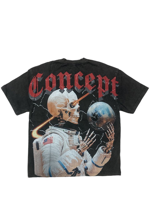 CONCEPT ASTRONAUT TEE (BLACK WASH) CTEE_001