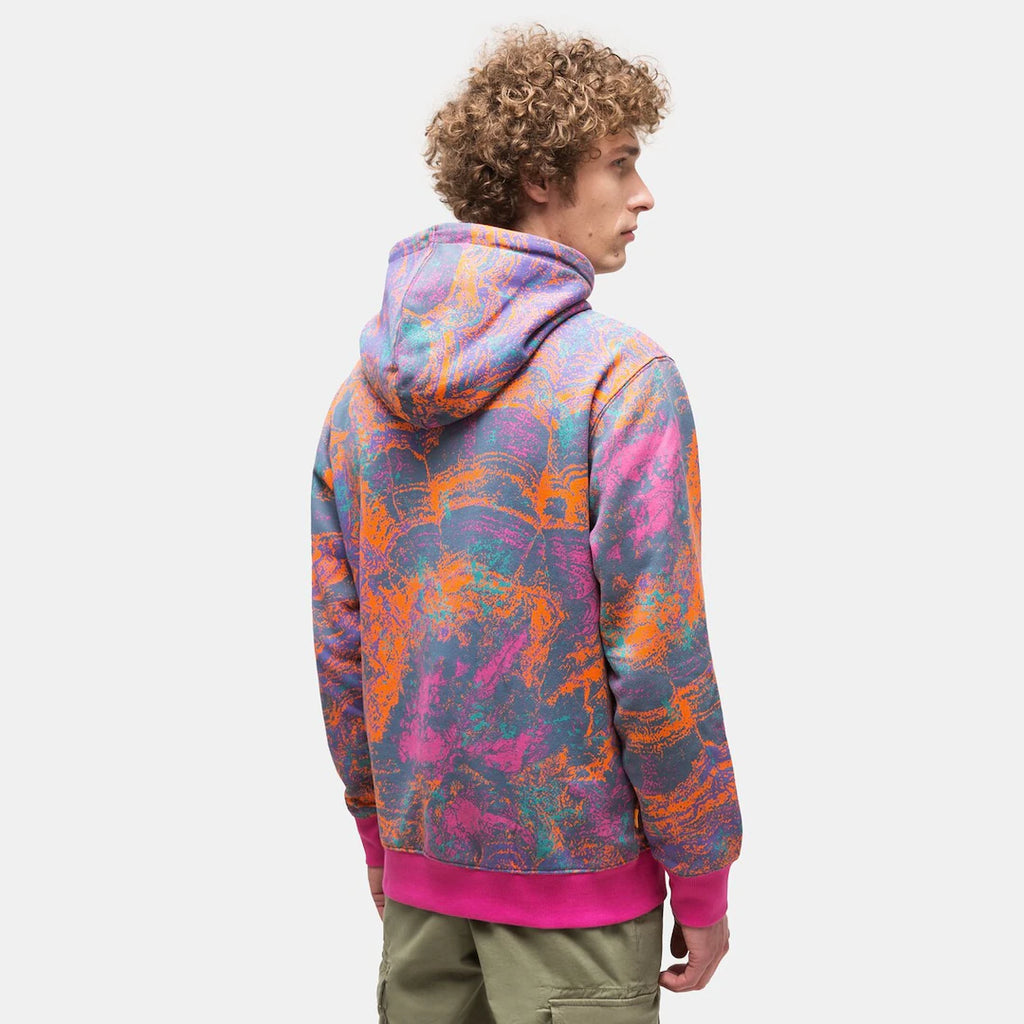TIMBERLAND BLUZA Z KAPTUREM PRINTED HOODIE