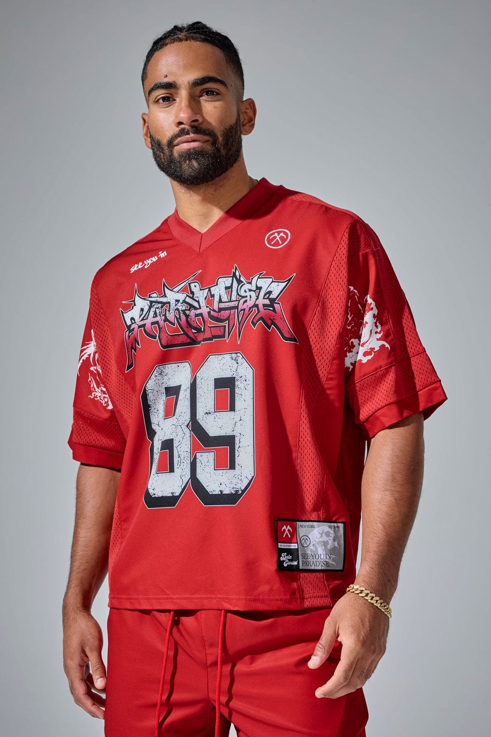 Jordan Craig Street League Football Jersey (8650) Red