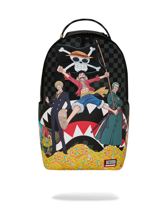 SPRAYGROUND ONE PIECE STRAW TREASURE HUNT BACKPACK B9132