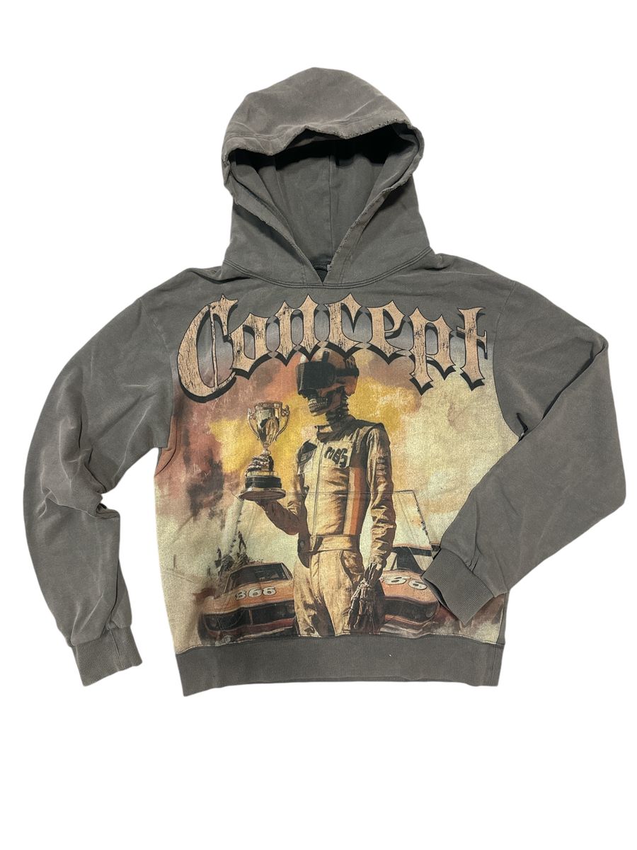 CONCEPT CHAMPION HOODIE (GREY WASH) CH_012
